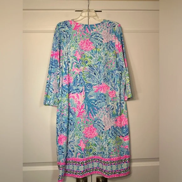 NWT Lilly Pulitzer Nadine Dress Sink Or Swim Engineered Chilly